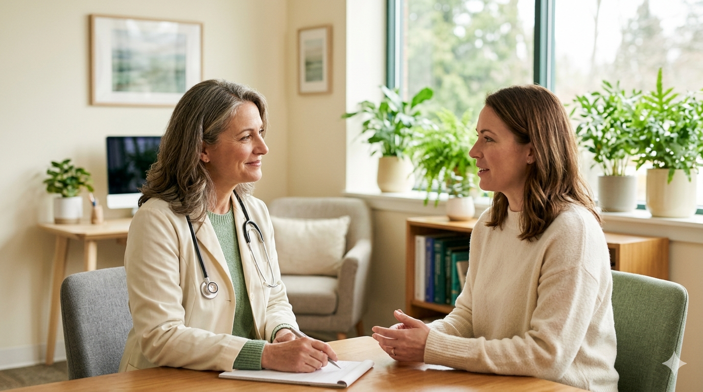 Consultatie post-operatorie — discutie despre recuperare